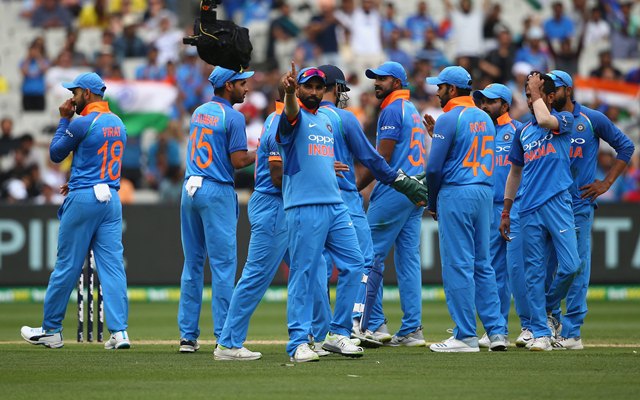 Indian limited overs squad for the Australian tour