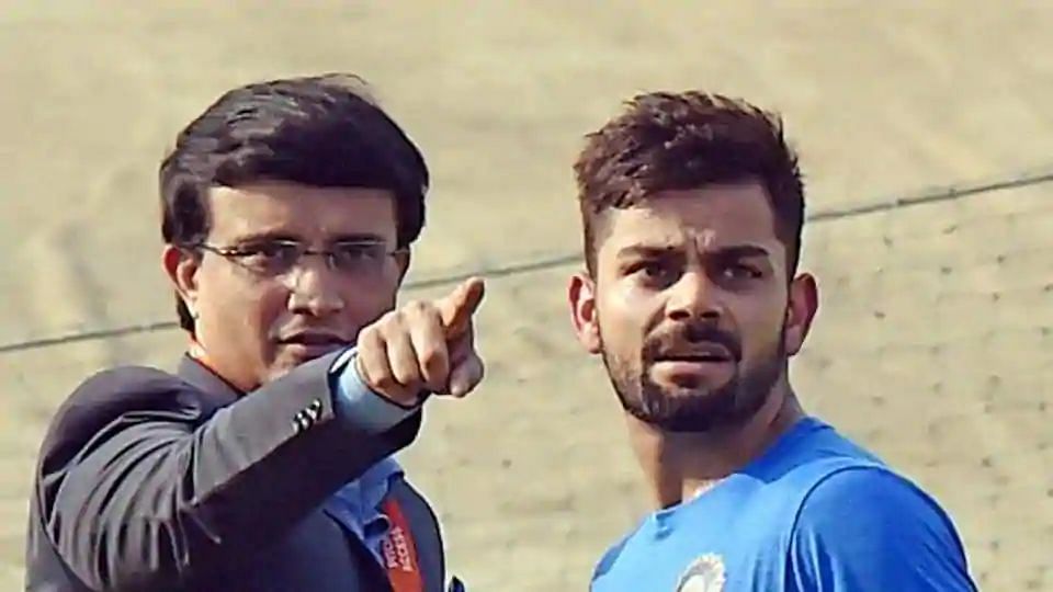 Saurav Ganguly and Kohli controversy