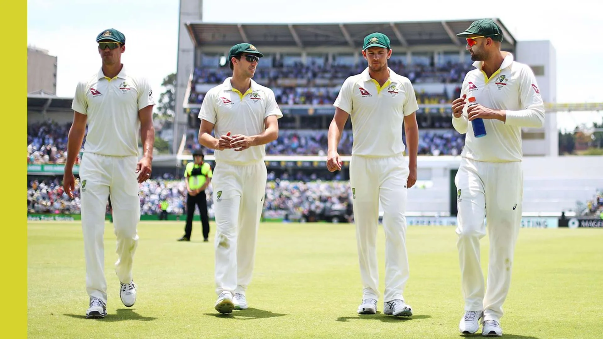 The Australian team for India