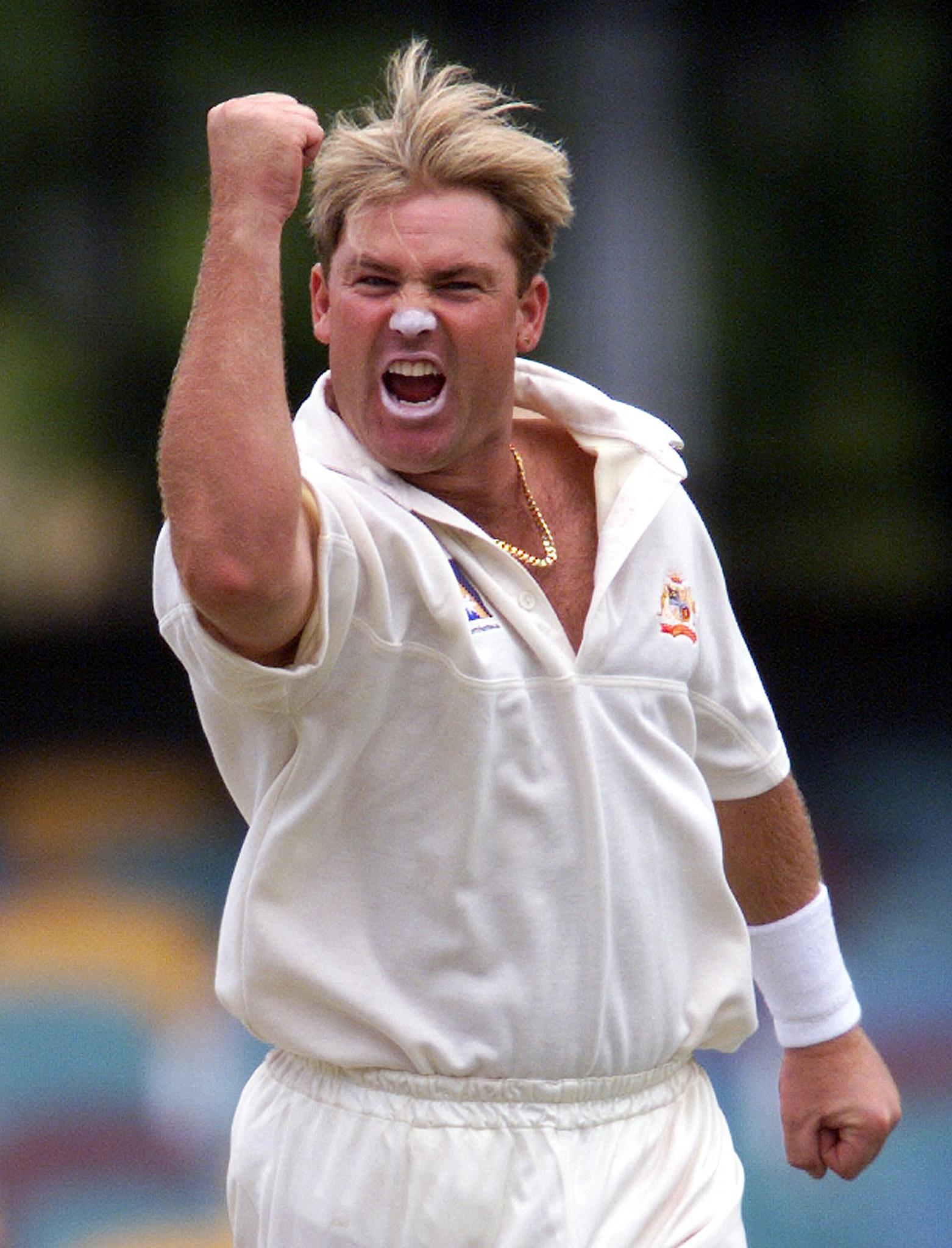 Shane Warne and Terry Jenner