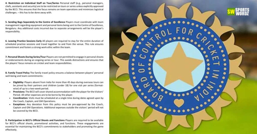 The BCCI and their rules